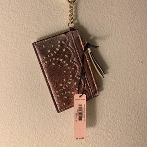 NWT Victoria’s Secret Scalloped Wallet Keychain